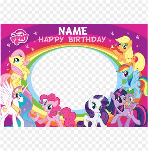 Download 352+ Little Pony Happy Birthday Silhouette